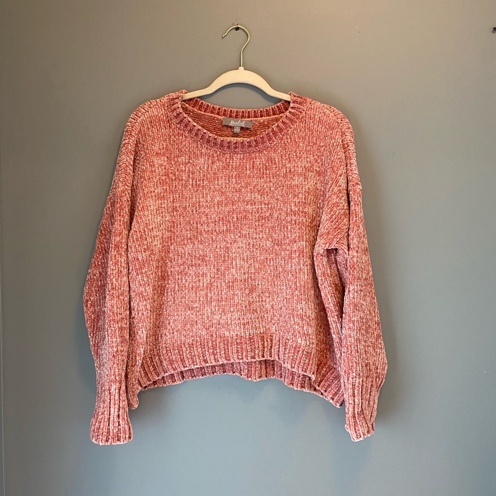 Marled by Reunited Clothing Chenille Sweater M